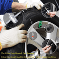 thumbnail image 3 of Valve Stem Puller Installer Tool Tire Snap Short Rubber Valve Core Remover, 3 of 7