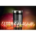 thumbnail image 4 of American Flag Tumbler, 20oz Stainless Steel Insulated Coffee Mug with Lid, Gifts for Men Women, USA Drinking Cup for Fathers Day, 4 of 6