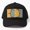 Black, variant on Quadratica Baseball Hat, Geometric Statement Graphic Design, Classic Cap