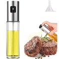thumbnail image 1 of Rociador de aceite Mister para cocinar Aceite de oliva Spritzer para freidora de aire Vinagre Dispensador de aceite vegetal Mini utensilios de cocina portátiles para ensalada, Hornear, Asar a la parrilla, Barbacoa, Asar, 1 of 8