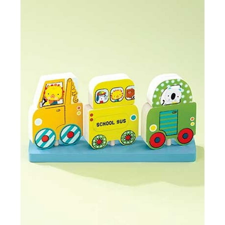 Mix & Match Wood Stackers (Beep Beep)