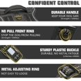 thumbnail image 3 of Tactical Dog Harness for Small Medium Dogs No Pull Adjustable Pet Harness Reflective K9 Working Training Easy Control Pet VestBlack S, 3 of 5