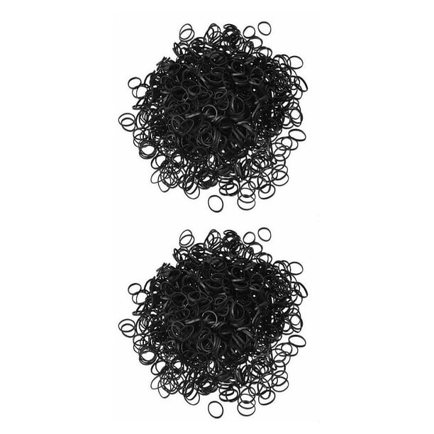 Bandas Elásticas Minnieouse 1000 Uds. Negro 2.5 cm 2piezas