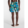 thumbnail image 3 of George Men's and Big Men's Novelty Swim Trunks with UPF 50+, 7" Inseam, Sizes S-3XL, 3 of 6