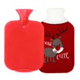 thumbnail image 1 of Botella de agua caliente con tapa 1l Botella de cama con forro polar suave Botella de cama JAMW Sencillez, 1 of 4