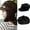 Black, variant on 1 Piece Women Newsboy Cabbie Cap Beret Hats Baseball Cap Painter Visor Hats for Women