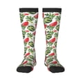 thumbnail image 1 of Fotbe Watermelons Calcetas Divertidas Estampadas para Hombre y Mujer, Calcetas de Algodón hasta la Rodilla para Caminar, Correr, Enfermería y Embarazo, 1 of 6
