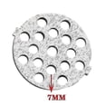 thumbnail image 4 of 5 Stainless Steel Meat Grinder Chopper Cross Knife Perforated Plate 5mm/7mm Set, 4 of 4