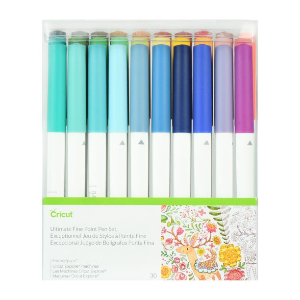 Cricut 2004060 12 x 48 in. Ultimate Fine Point Pen Set of Vinyl Explore