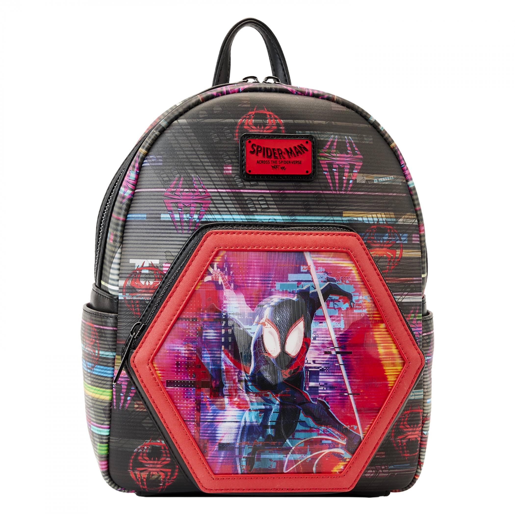 Loungefly*マーベル マイルズ モラレス ミニ バックパック Spider-Man Miles Morales Into The Spider-Verse Lenticular