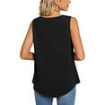 thumbnail image 4 of WXLWZYWL Short Sleeve Shirts for Women Ropa De Mujer Loose Casual Golf Tees Nursing Tank Tops for Breastfeeding Womens Graphic T-shirts Plus Size Rib Knit Sleeveless Tank Crop Top, 4 of 6