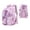 03Light Purple, variant on Heart Dot Print Polyester Backpack , Large Capacity Lightweight Casual Daypack with Breathable Padded Shoulder Straps, Multi-Pocket Storage Bag for Daily Commuting & Travel