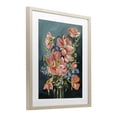 thumbnail image 3 of Stupell Industries Rich Pink Flowers on Blue Birch Framed Print Under Glass design by Annie Quigley, 21 x 17, 3 of 10