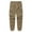 Khaki, variant on Under 10 dollars! Men Cargo Pants Plus Size Drawstring Stretch Waist Straight Joggers Trousers Tapered Sweatpants with Multi Pockets