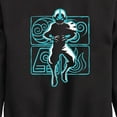thumbnail image 3 of Avatar - The Last Airbender - Aang Airbending - Youth Crewneck Fleece Sweatshirt, 3 of 5