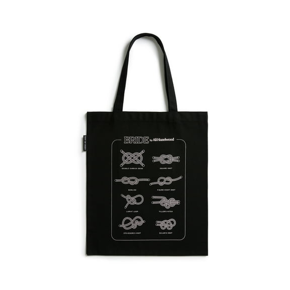 Ali Hazelwood's Bride: A Guide to Knots Tote Bag, (Hardcover)