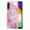 Lightpurple, variant on for Samsung Galaxy A15 Case, Soft TPU + IMD Marble Pattern Shiny Ring Kickstand Case for Girls and Women, Lens Protection Case for Samsung Galaxy A15, White