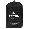 thumbnail image 3 of Almohada para campamento deportivo TETON; Ideal para viajar, acampar y hacer mochileros; Lavable, negro, 12 x 18 pulgadas; 9,6 onzas, 3 of 5