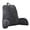 Dark Gray, variant on Large Backrest Cushion With Arms For Bed Sofa Reading Watching TV Or Working