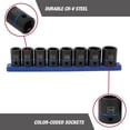 thumbnail image 6 of Hyper Tough 9-Piece 1/2-inch Drive Metric Impact Socket Set (mm), 6 of 14