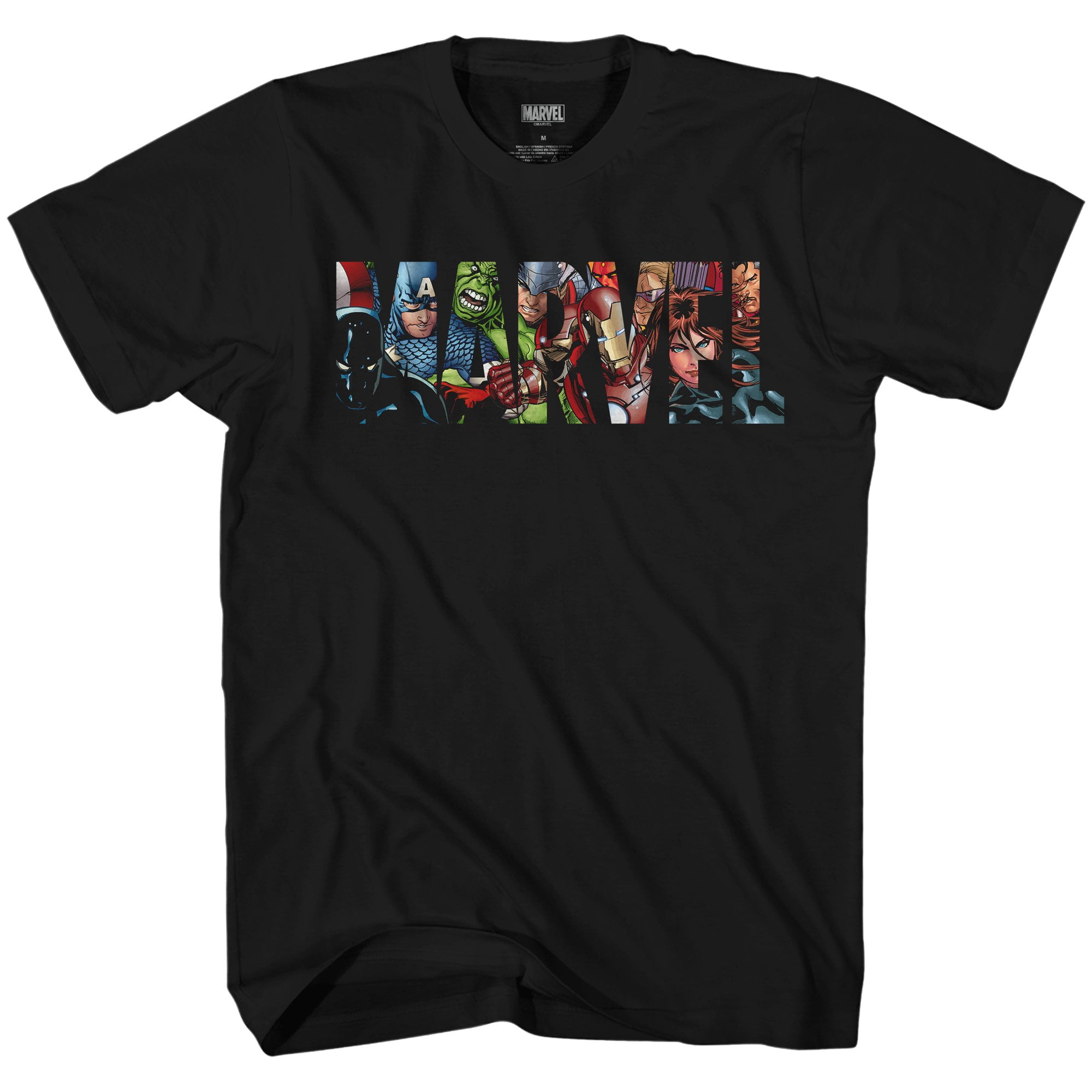 Marvel Comics Cap America Spiderman Hulk Thor Iron Man T-Shirt S-4XL NEW~ Group 