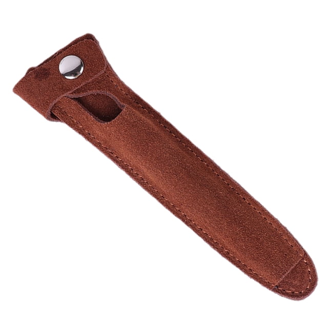 Bolsa de peluquería de material cuero PU, bolsa de corte, bolsa de tijeras, bolsa de soporte de tijeras para el cabello, 1 pieza marrón Macarena Bolsa de tijeras de peluquería