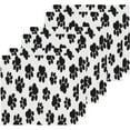 thumbnail image 3 of GZHJMY Black Graffiti Paw Face Wash Towel Cotton Towel Soft Cleansing Hand Towel Reusable 12 * 12in, 3 of 7
