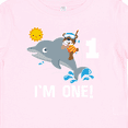 thumbnail image 4 of Inktastic First Birthday 1 Year Old Dolphin Boys or Girls Baby T-Shirt, 4 of 5