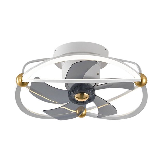 Ventilateur de Plafond à LED avec Lumière à Intensité Réglable et Télécommande