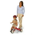 thumbnail image 2 of Radio Flyer 34TX Tricycle à Cadre en Acier Classique avec Poignée Poussoir 3 Positions, Rouge, 2 of 6