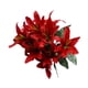 thumbnail image 1 of Cateissary Flor artificial de Lilium, flores artificiales realistas y duraderas para decoraciones Flores artificiales rojo, 1 of 6