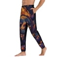 thumbnail image 3 of Kdxio Dreamy Jester Under Stars Pattern Joggers,Sweatpants for Men with Pockets-Large, 3 of 5