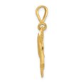 thumbnail image 2 of 14k Yellow Gold Unicorn Head Charm Pendant, 2 of 7