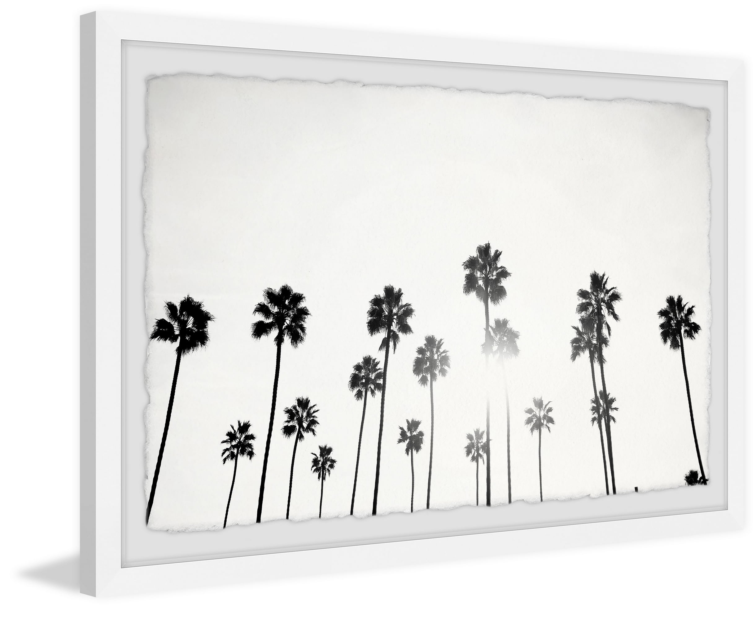 Marmont Hill Mass of Palm Trees Framed Wall Art, 12" x 18"