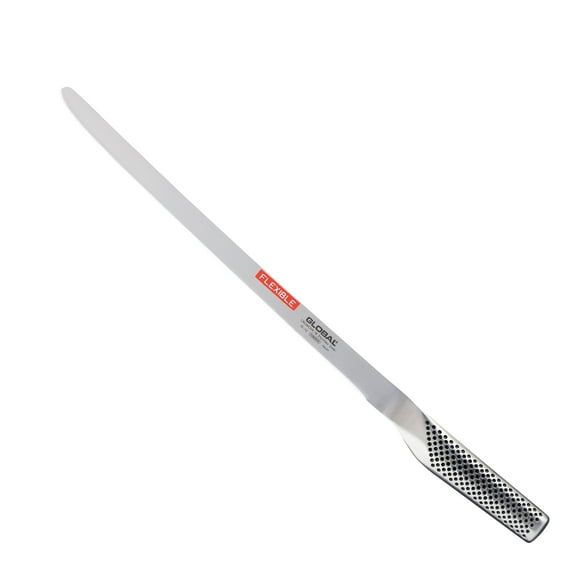 Global G-10 12-1/2-Inch Flexible Slicing Knife, 12.5", Stainless Steel