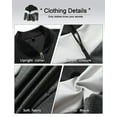 thumbnail image 6 of Fexilor Mens Lightweight Jacket Casual Bomber Jacket Color Block Varsity Coat, 6 of 8