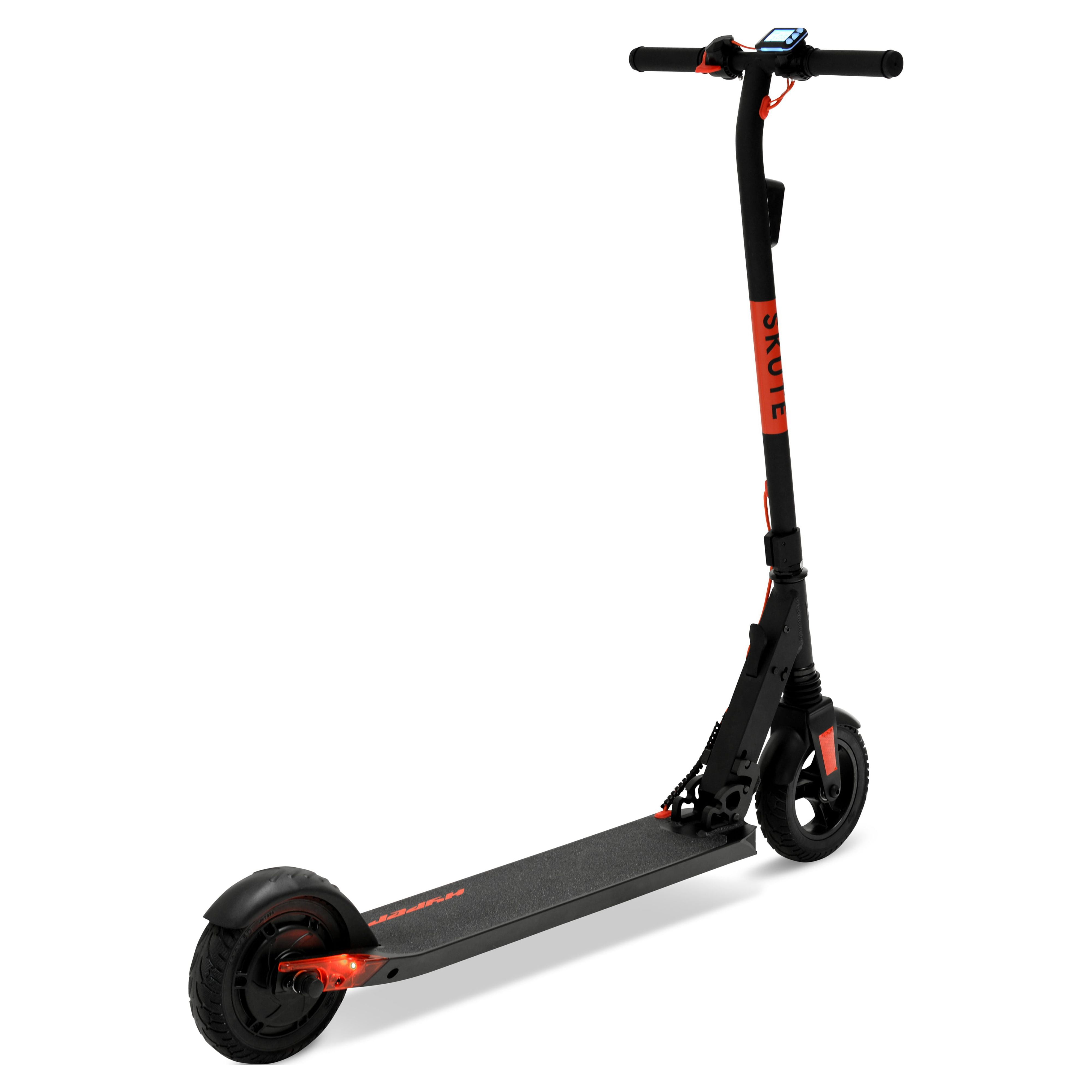 Hyper Toy Company 37V Skute Folding Electric Scooter, 350W Motor, Adult Ages 13+, Black/Red