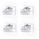 thumbnail image 1 of Buy 2 get 10% off No Drilling Required, Curtain Rod Bracket, 2-4 Pieces With Self-adhesive Hooks, No Drilling Required, Easy To Install, Towel Rod, 1 of 4