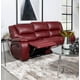 thumbnail image 3 of Camila Tapizada Motion Reclinable Sofá Rojo, 3 of 3