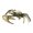 Style 3, variant on Retro Brass Crab Small Statue Ornaments Animal Miniatures Figurines Decor Crafts