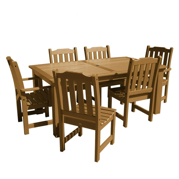 highwoodÂ® Lehigh Eco-Friendly 7pc Rectangular Dining Set 84" x 42"