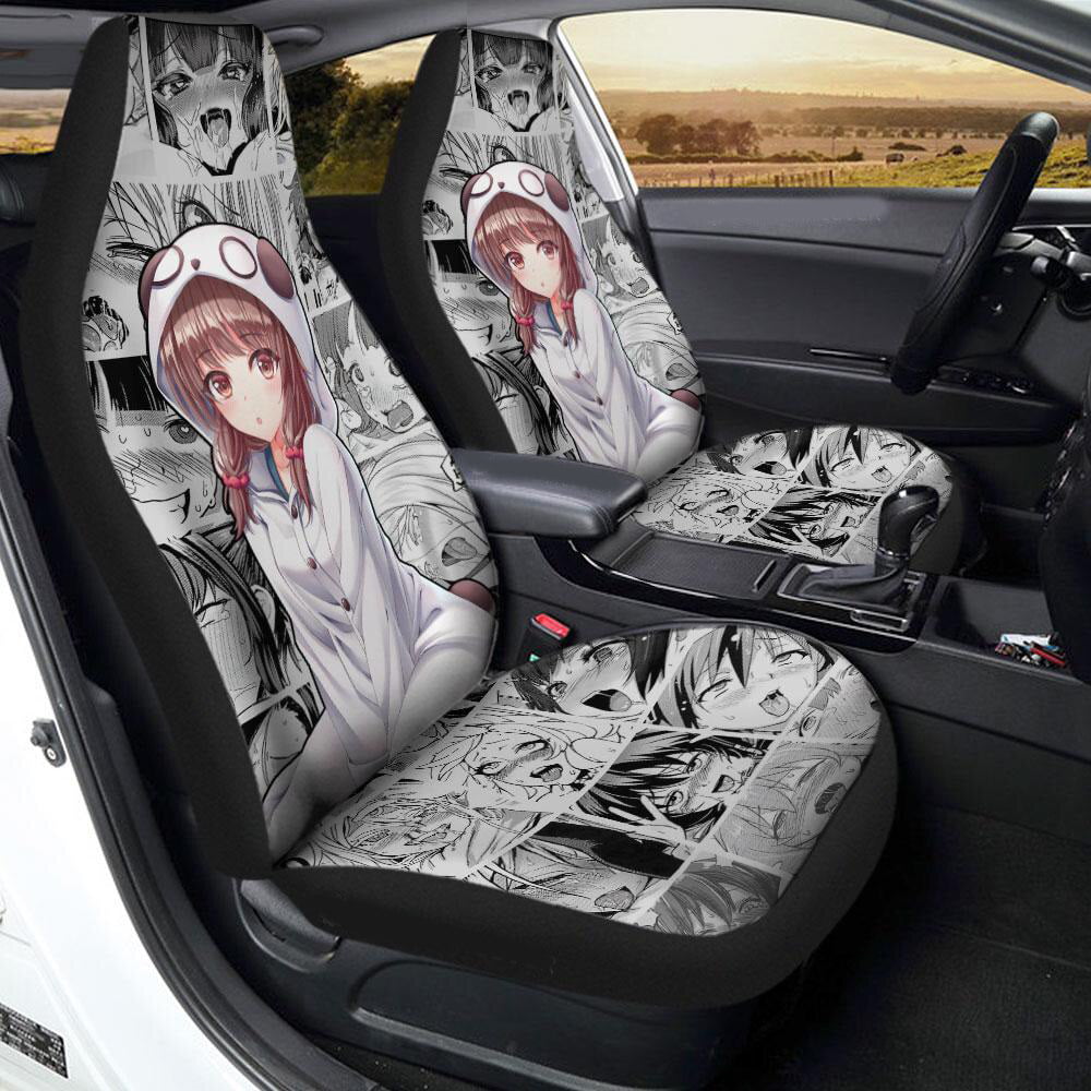 Vegeta And Son Goku Car Seat Covers Custom Anime Dragon