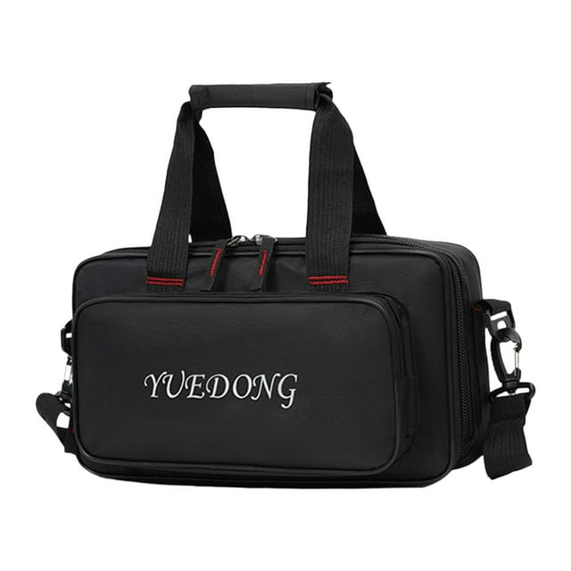 Bolsa para pedales multiefectos de guitarra Estuche para pedalera de guitarra Estuche portátil multifunción de tela Oxford Estuche de transporte para 34 x 18 x 7 cm