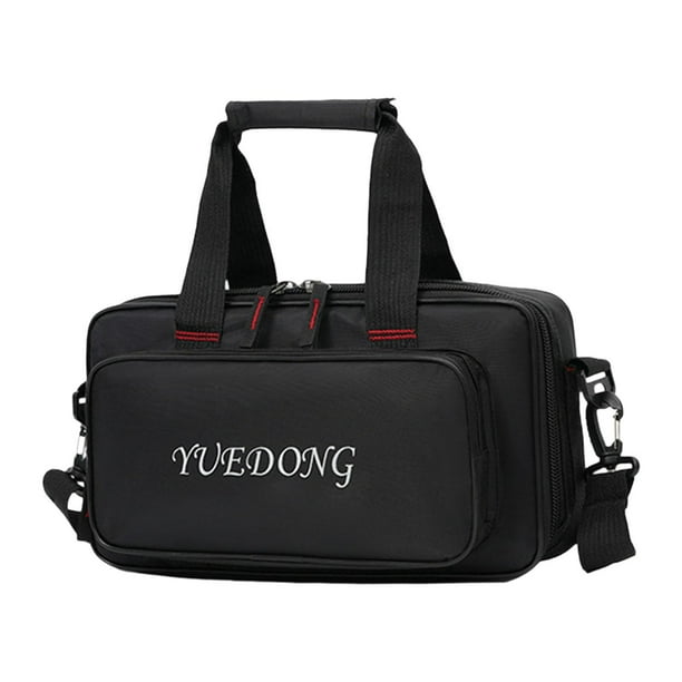Bolsa para pedalera de efectos de guitarra Estuche con cremallera para pedalera Estuche de transporte para pedalera 34 x 18 x 7 cm