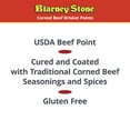 Blarney Stone No MSG Gluten Free Corned Beef Brisket Point 1.753.25 lb