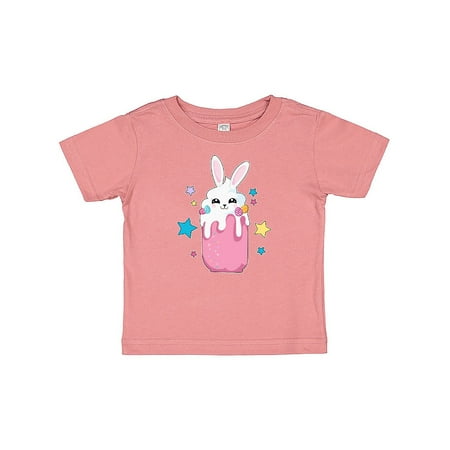 

Inktastic Easter Strawberry Bunny Drink with Stars Gift Baby Boy or Baby Girl T-Shirt