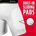 thumbnail image 2 of Franklin Sports Youth Baseball Sliding Shorts - Kids Padded Shorts + Cup Pocket - Medium, 2 of 6