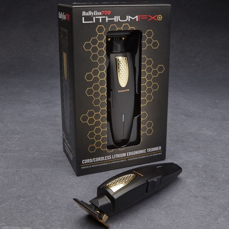 Babyliss Pro Lithium Fx Cordless Ergonomic Trimmer, Gold (BB