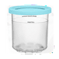 Ice Cream Cup, Ice Cream Containers with Lids for Ninja Creami Pints