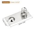 thumbnail image 2 of Unique Bargains Batterie Ressort Plaque AA Batterie Ressort Contact Plaque de Nickel 24mmx11mm 100 Pcs, 2 of 5